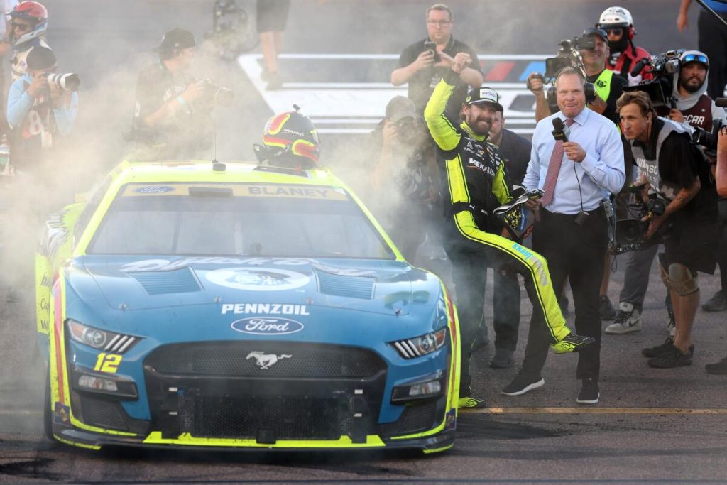 Ryan Blaney’s Outstanding Postseason Performance Earns Him the NASCAR Cup Series
